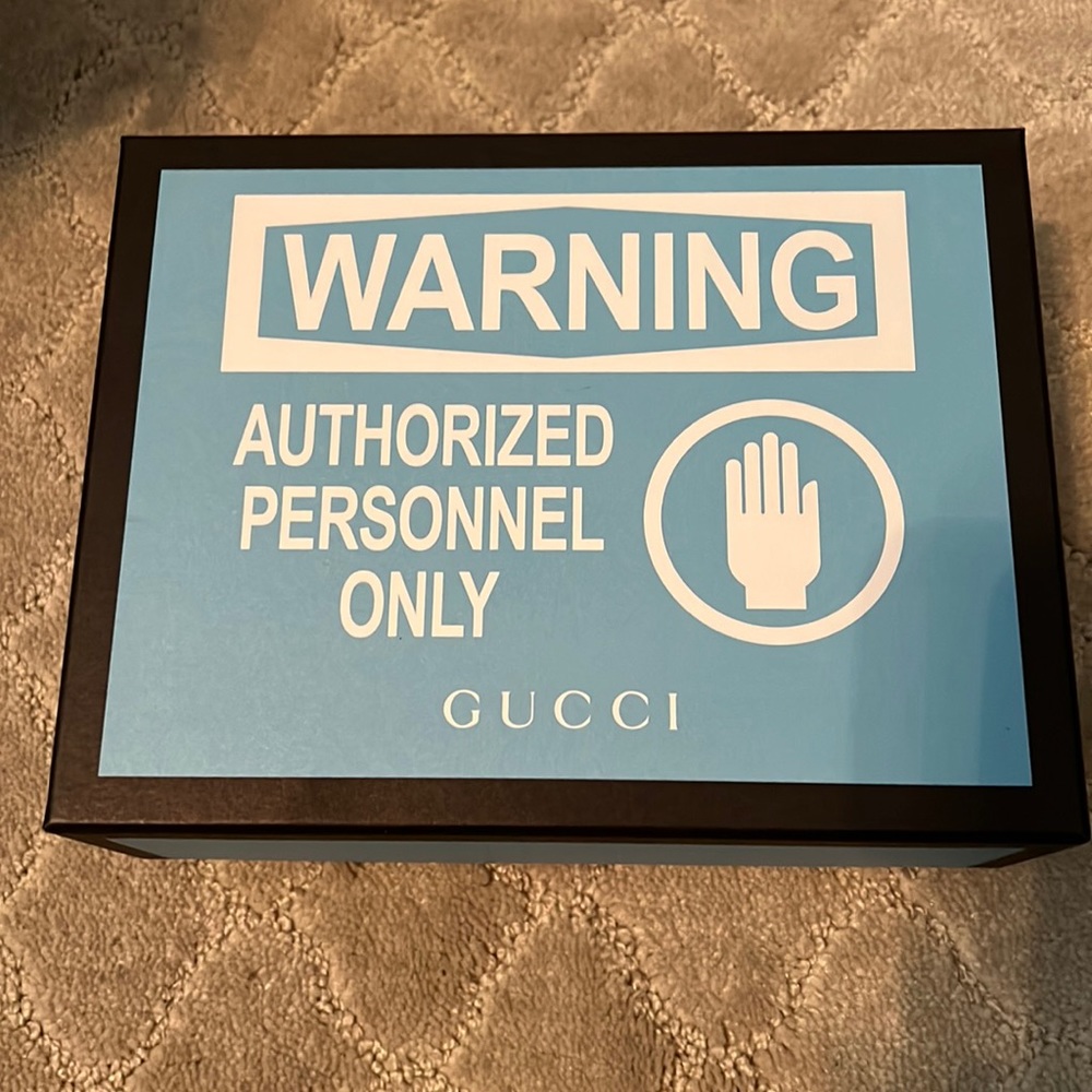 Limited edition GUCCI authentic box